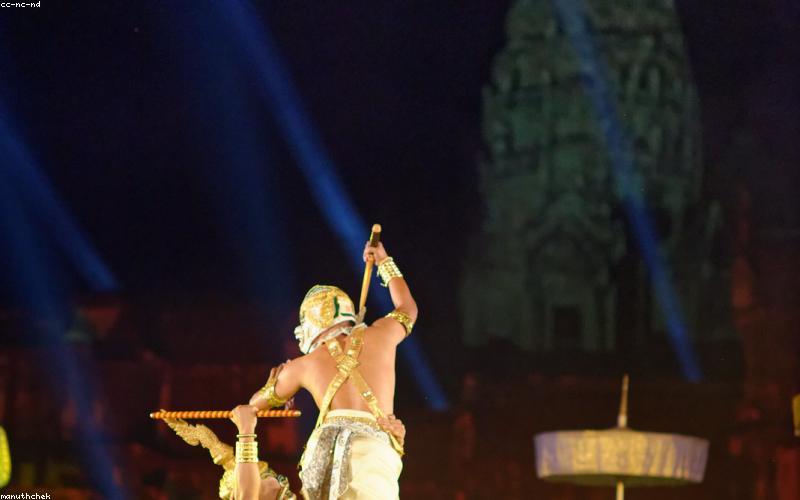 Flugzeug am Flughafen Siem Reap